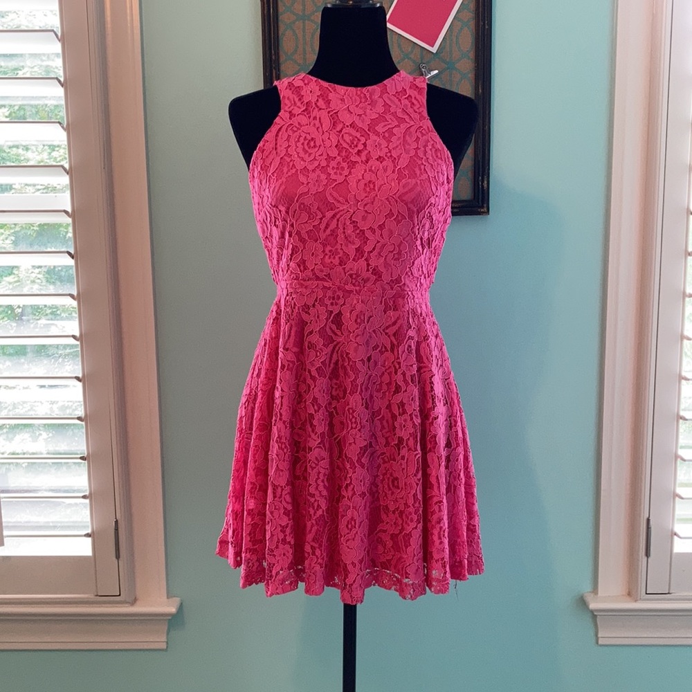 Pink Strappy Dress - Picture 3 of 5